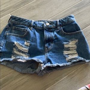 Jean shorts